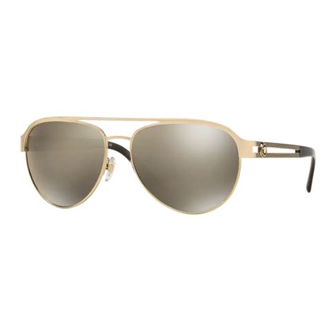 versace 2165 sunglasses 136671 gold|Versace 2165 Gold Sunglasses – EZPAWN.